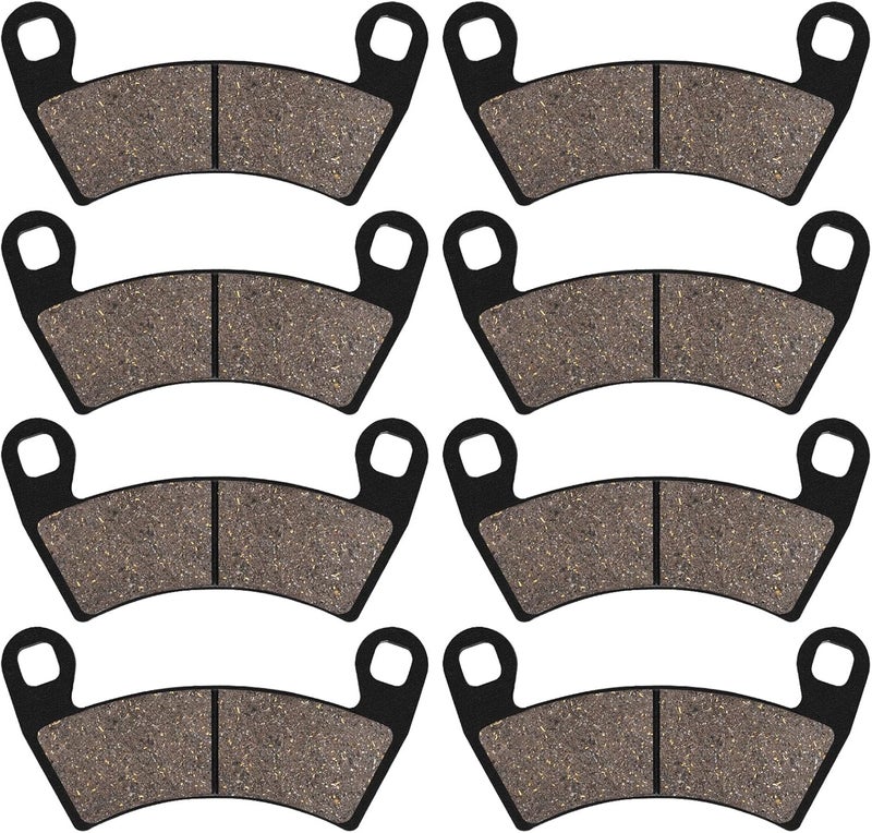 Oceanair Front and Rear Brake Pads for Polaris RZR XP 1000 EPS 2014-2022 RZR 1000 XP 4 2014-2021 Except Premium Edition Ranger 570 700 800 Crew Brake Pads - Image 1